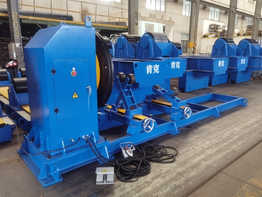 เครื่องเชื่อม Positioner เชื่อมท่อ 2 ตันเครื่องกลึงแนวเชื่อมอัตโนมัติ