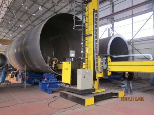 เครื่องเชื่อมเสาและบูม SAW เครื่องเชื่อมตะเข็บอัตโนมัติ Heavy Duty