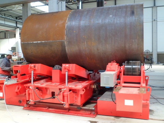 ติดตั้ง Positioner Rotator การเชื่อมแบบธรรมดา 50 Ton