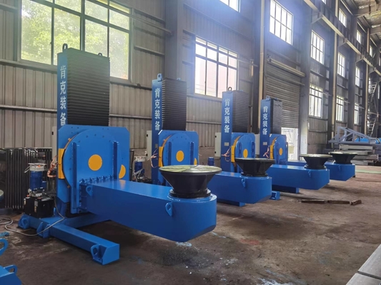 2 Ton L Type เครื่องเชื่อม Positioner 3 แกนเอียงโต๊ะเชื่อมไฮดรอลิยก