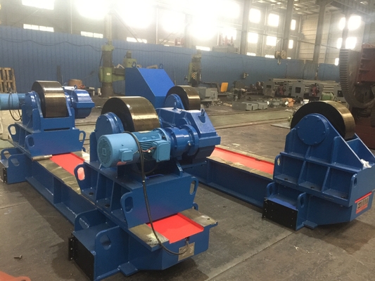 200t Anti Drifting Welding Rotators Positioners คนขี้เกียจ Rotator 8kw