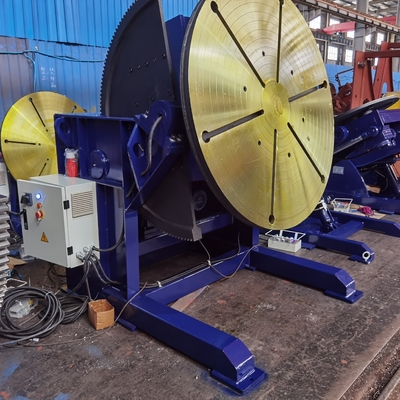 3 Ton Table Top Welding Positioner หน้าแปลนสำหรับงานหนัก Single Base Type