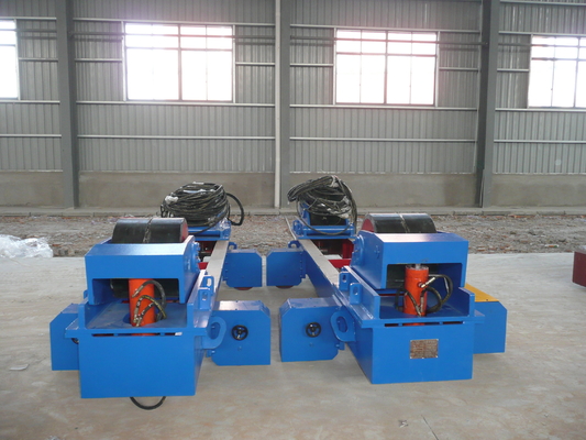 เครื่องเชื่อมตำแหน่งโรเตอร์ 60 ตัน Wind Tower Fit Up Rotators กระบอกไฮดรอลิก Jacking