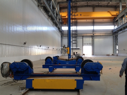 Iso Tank Rotator Design หอลมขนาด 200 ตัน Fit Up Welding Conventional