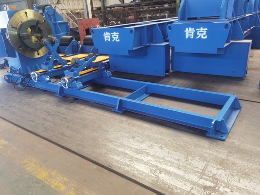 เครื่องเชื่อม Positioner เชื่อมท่อ 2 ตันเครื่องกลึงแนวเชื่อมอัตโนมัติ