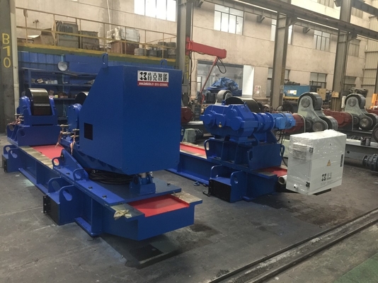 6000mm Tank Rotator Turbine Rotor Turning Rolls 200 Ton