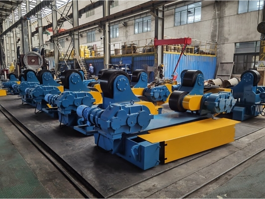 CE Certified Self Aligning Welding Rotator การเดินไฟฟ้า