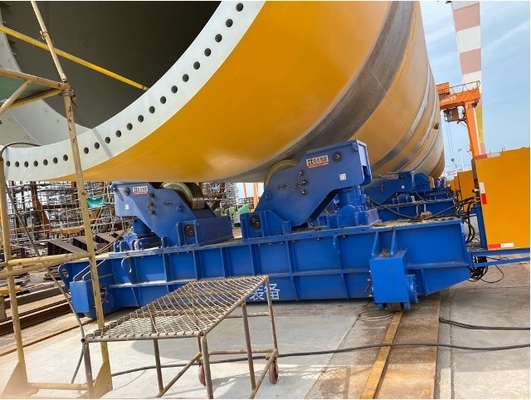 CE Certified Self Aligning Welding Rotator การเดินไฟฟ้า