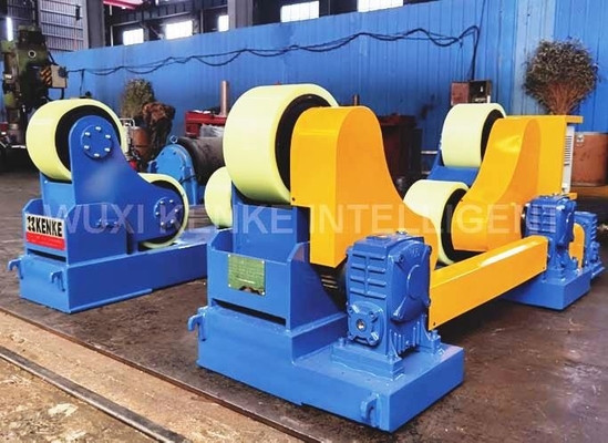 ลูกกลิ้งเชื่อมแบบโรตารี่ 10 ตัน PU Self Aligning Type สำหรับทรงกระบอกกลม