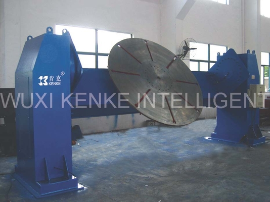 10000kg TWS เครื่องเชื่อม Positioner หมุนตาราง Double Base